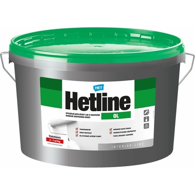 HET Bezfarebný akrylátový lak na ochranu stien Hetline OL 15kg
