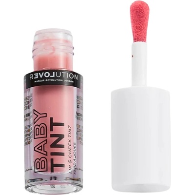 Relove by Revolution Течен руж и блясък за устни Baby Tint, Baby, 1.4 ml