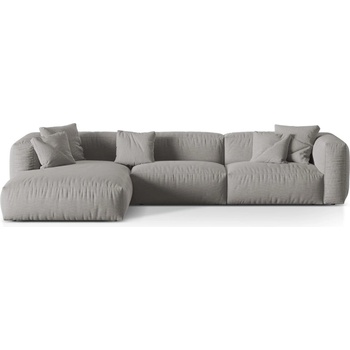 Micadoni Светлосив модулен ъглов диван (ляв ъгъл) Martina - Micadoni Home (MIC_LC_169_F1_MARTINA5)