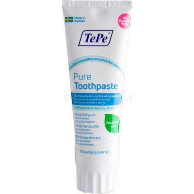 TePe Pure bez príchute 75 ml