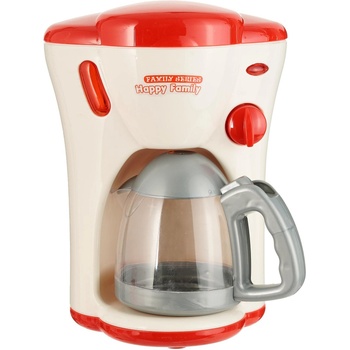 Машина за кафе със светлина, бяла - Бял