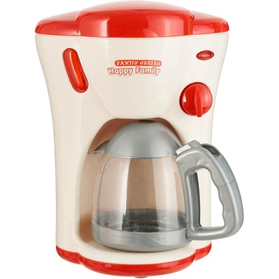 Машина за кафе със светлина, бяла - Бял