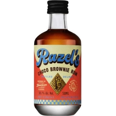 Razel’s Choco Brownie Rum 38.1% 0,05 l (čistá fľaša)