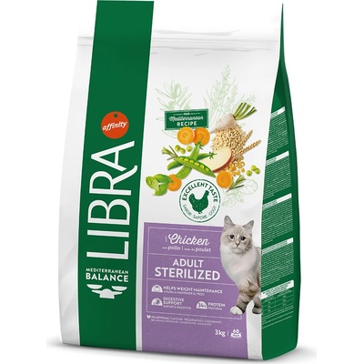 Libra Cat Adult Sterilized kuracie 2 x 3 kg