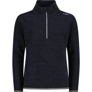 CMP Детски поларен пуловер CMP Kid's Sweat 34G4785 Fleece jumper - Antracite Mel / Bianco - размер 176 (EU) (704-4394-0619)
