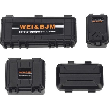 H-Speed sada přepravních boxů na nářadí 4 ks 1:24 černá