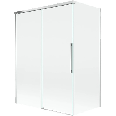 Mexen Rox двукрилен сгъваем параван за вана 120 + 70 x 150 см, прозрачен, хром - 8C9-120-070-01-00 (8C9-120-070-01-00)