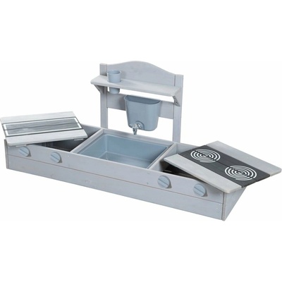 Roba Outdoor+ dětský zahradní nábytek light /šedá