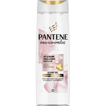 Pantene Pro-V Miracles Lift&Volume - Шампоан за коса с биотин и розова вода 300мл