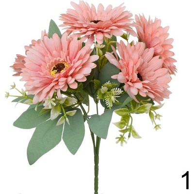 Kytica gerbery ružová 30cm 222362R