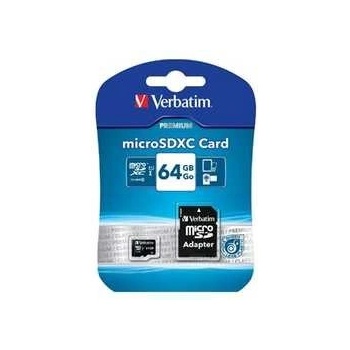 Verbatim microSDXC 64GB UHS-I U1 DF-44084