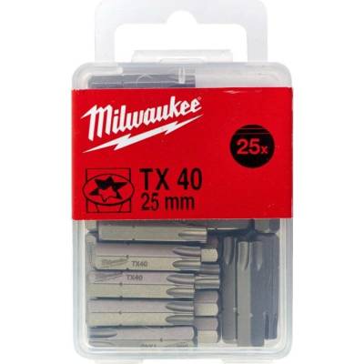 Milwaukee sada TX40x25mm 25ks 4932399600