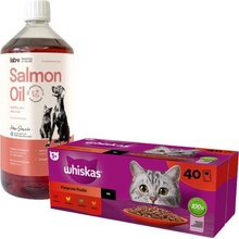WHISKAS klasický výber v šťave pre dospelé mačky 40 x 85 g
