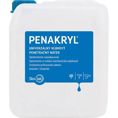 Penakryl bezfarebný - Bezfarebný penetračný náter na omietky 5l