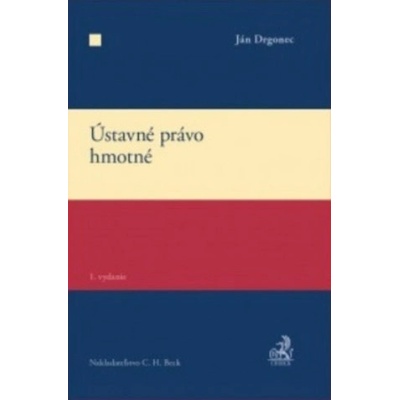Drgonec Ján - Ústavné právo hmotné