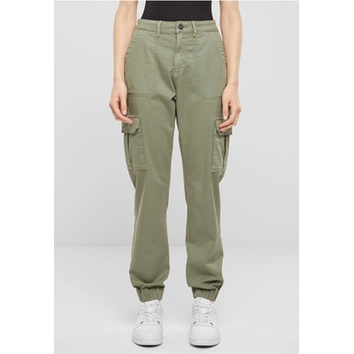 Urban Classics Дамски панталон в зелен цвят Urban Classics Ladies PantsUB-TB5454-05292 - Зелен, размер 28