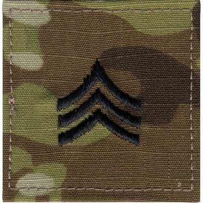 Nášivka hodnosti Sergeant E-5 velcro OCP®