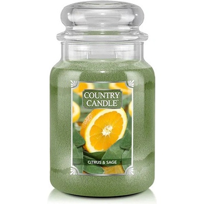 Country Candle Citrus & Sage 680 g