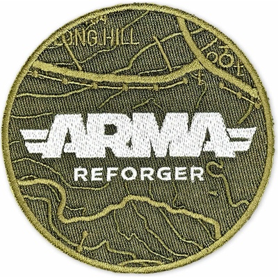 Arma Reforger Map Velcro Patch - nášivka