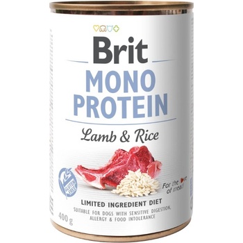 Brit Mono Protein Lamb & Rice 6 x 400 g