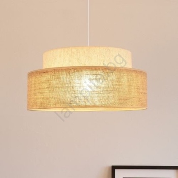 BELIS Пендел BOHO 1xE27/60W/230V Ø 40 см кремав/бежов (BE0912)