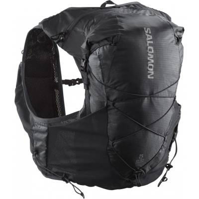 Salomon Раница за трейл бягане Salomon Adv Skin Cross Season 15 Trail running backpack - Ebony / Alloy (502-6706-0112)