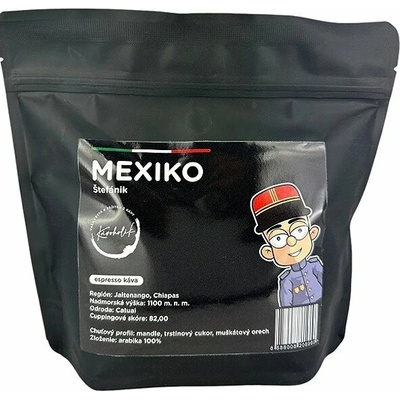 KÁVOHOLIK káva Štefánik Mexiko 100% arabika 250 g