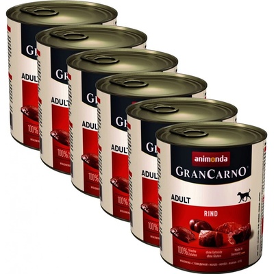 Animonda Gran Carno Adult hovädzie 6 x 800 g