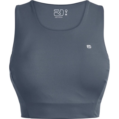 Ortovox Дамски спортен сутиен Ortovox Women's All Mountain Top Sports bra - Dark Arctic Grey - размер XS (114-3890-0311)