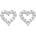 Silenti Jewelry Сребърни обеци "Страст