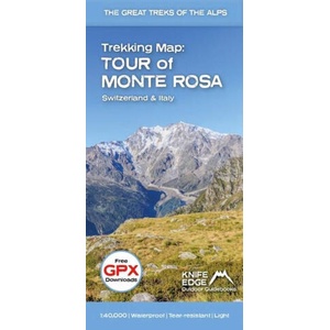 MAP TOUR OF MONTE ROSA | MCCLUGGAGE ANDREW (2024)