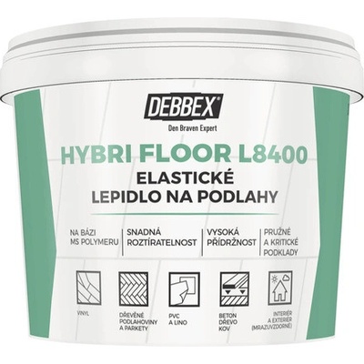 Debbex Lepidlo na plošné lepenie podláh Hybri Floor 15 kg