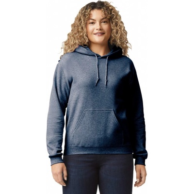 Gildan unisex mikina Heavy Blend tmavě námořnická modrá žíhaná