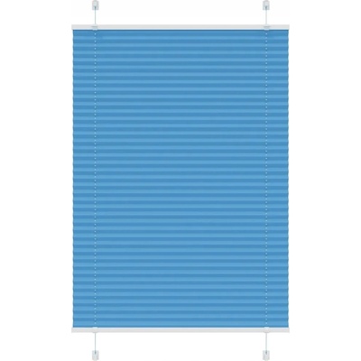 VidaXL Roleta plisé 85 x 150 cm modrá