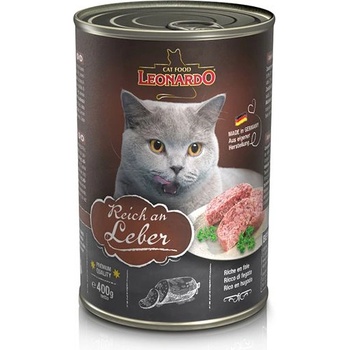 Leonardo Консерва за котка Леонардо - Черен дроб 400г