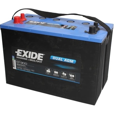 Exide Dual AGM 12V 100Ah 720A EP900