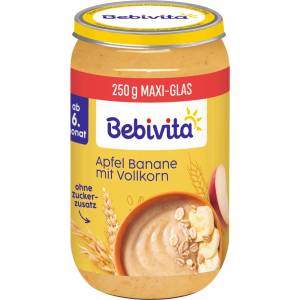 Bebivita Био каша от ябълка и банан Bebivita - 250 g (14005-01) - baby