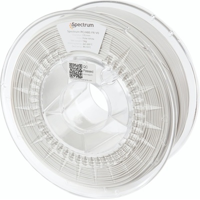 Spectrum PC/ABS FR V0, 1,75mm, 1000g, 81012, WHITE
