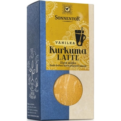 Sonnentor Kurkuma Latte bio vanilka 60 g – Zboží Mobilmania