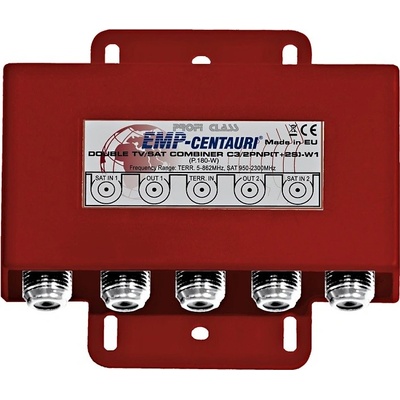 TV - SAT Slučovač EMP-Centauri C3/2PNP(T+2S)-W1 (P.180-W) – Zboží Živě