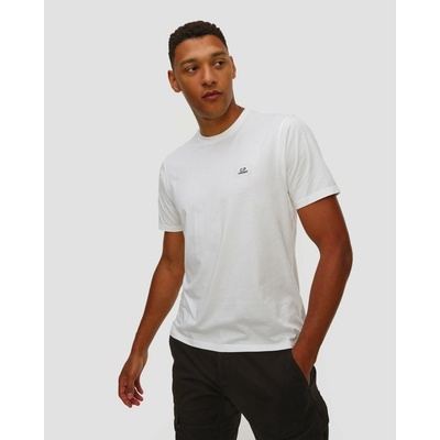 C.p. Company pánské Bílé tričko Short Sleeve In Jersey 30/1