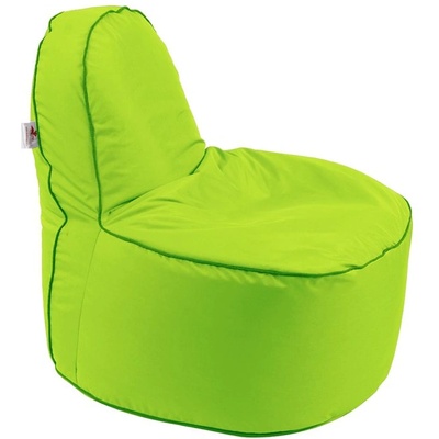 Пуф стол за деца OK Junior, водоустойчив, Зелен неон