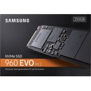 Pevné disky interní Samsung 960 EVO NVMe M.2 250 GB, MZ-V6E250BW