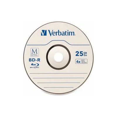 Verbatim Диск Verbatim BD-R, 25 GB, 4x скорост на запис, 5 бр, office1_2065240020