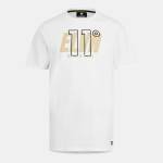 11 Degrees Мъжка тениска 11 Degrees Mytton Graphic T-Shirt Mens - White/Stone