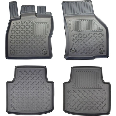 Astar Гумени стелки за mercedes glk x204 (2008-2015) - тип леген (602714fg)