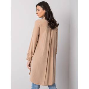 Rue Paris Дамска туника модел 270-TU-6147.79P Rue Paris цвят бежов