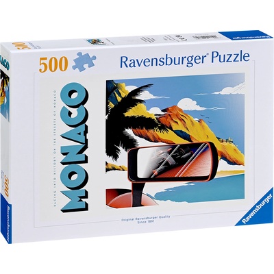 Ravensburger Пъзел Ravensburger от 500 части - Голямата награда на Монако (12000774)