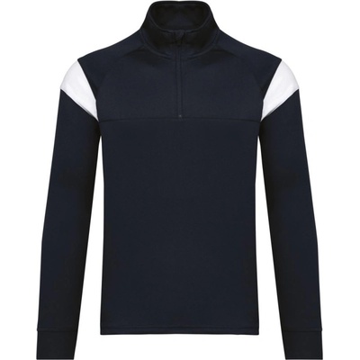 Kariban mikina PA388 s 1/4 zipem Navy