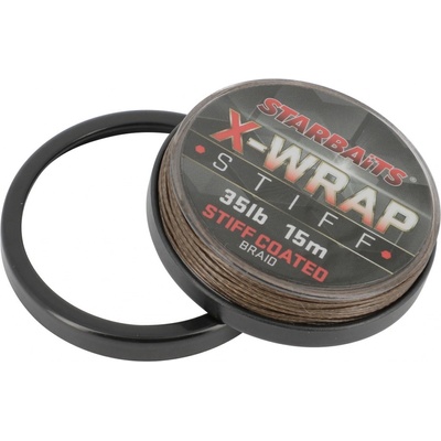 Starbaits Šnúra X WRAP STIFF COATED 15m 25lb
